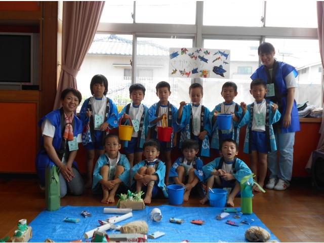 ぞう組　さかなつり
“たくさんつってね～”