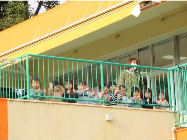 りす組のお友だちのまなざしは真剣です!