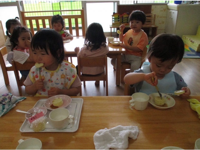 絵本に出てくるホットケーキだ！！