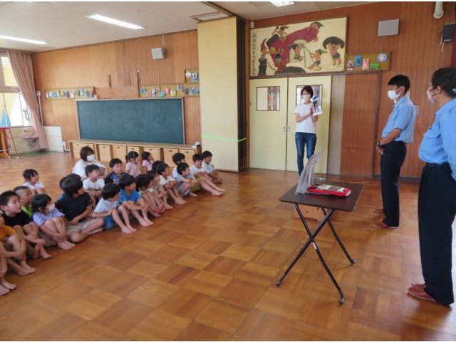 　園長先生のお話です