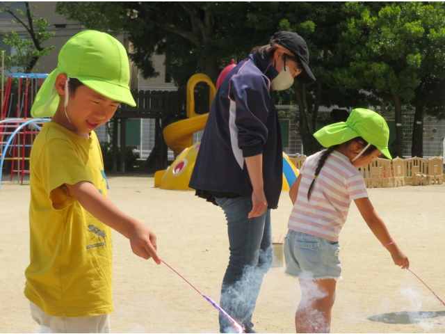 火が消えるまで見届けます