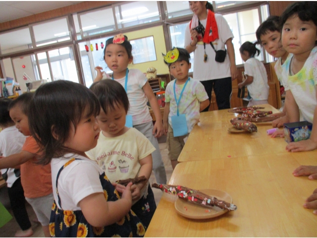 チョコバナナもらったよ☆