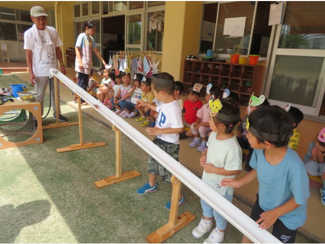 ねらいを定めて…