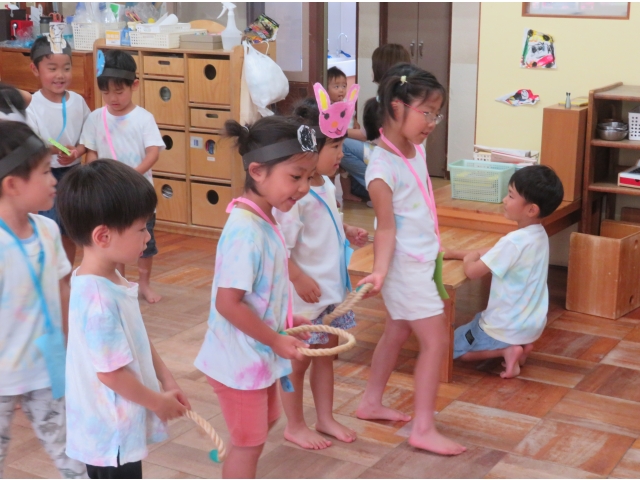 ねらいを定めて…