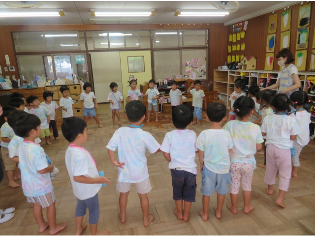 きりん組のお友だちはみんなノリノリです♡