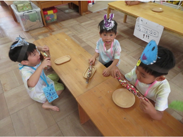 美味しそうに食べます♡