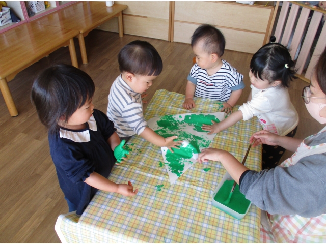 3グループに分かれて作りました。