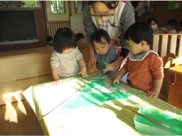 ぬりぬり～！！