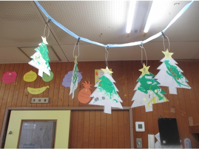 かわいいツリーが完成！