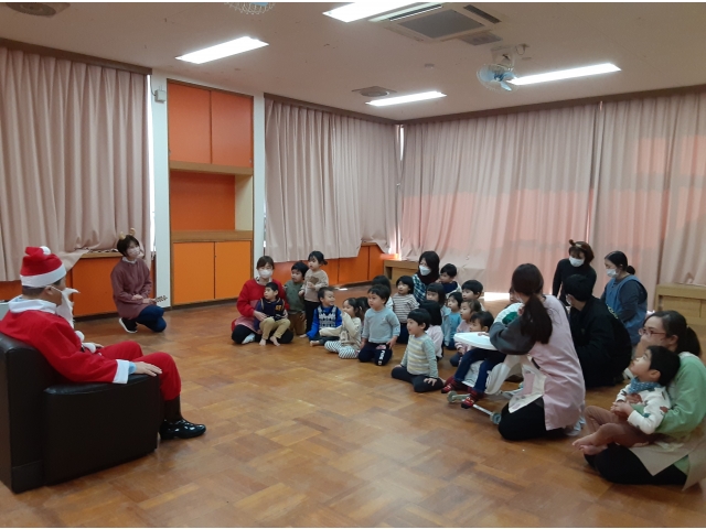 サンタさんと楽しいおしゃべりタイム♡