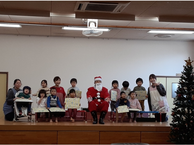 サンタさんと一緒♪ちゅうりっぷ組