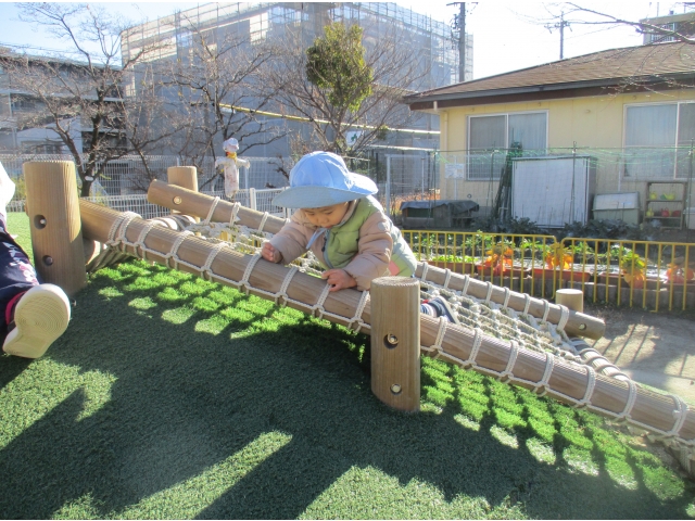 あみあみからも登れるようになったよ～♪