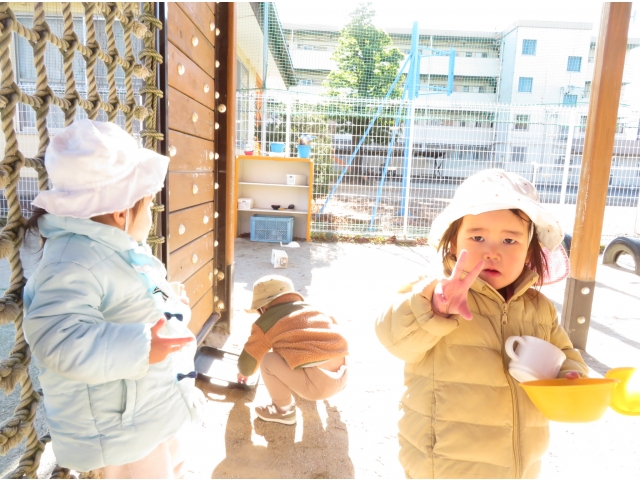 おままごとも大好き(^-^)