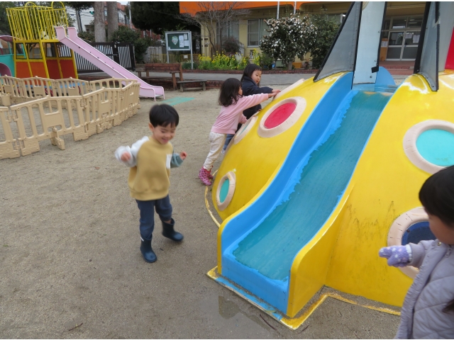 あ！こんなところに雪を発見！