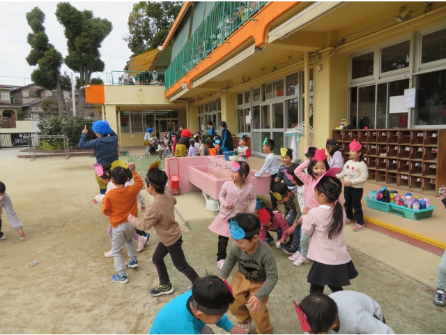 鬼を追いかけます!