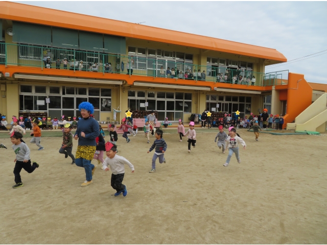 追いかける方も、逃げる方も真剣です!