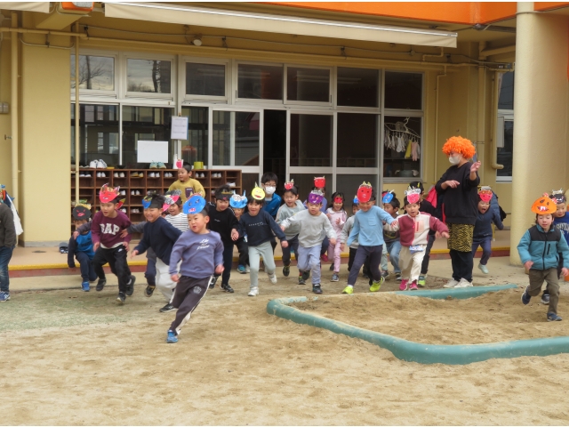 太鼓の音で出動です!