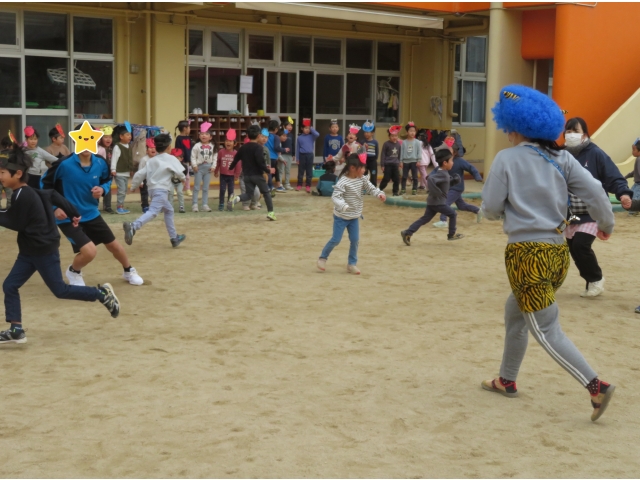 周りのおともだちも応援です