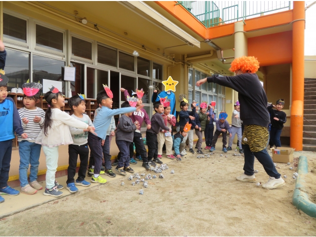 おおきな声が響きます!