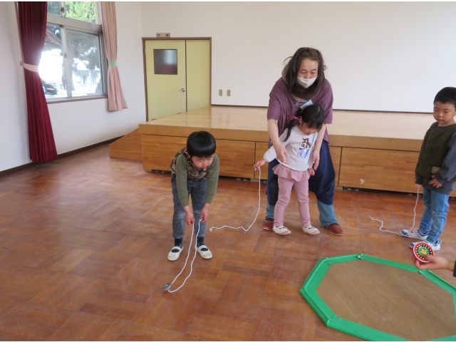 “犬の散歩”技に挑戦!