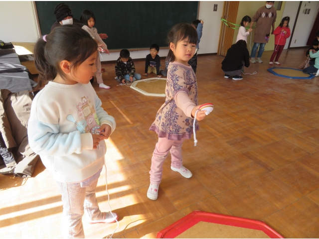 気合を入れて…