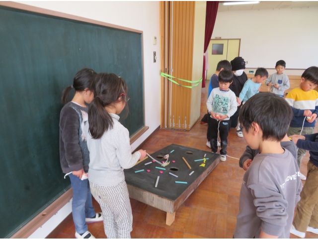 上手くこまを台に乗せれるかな？