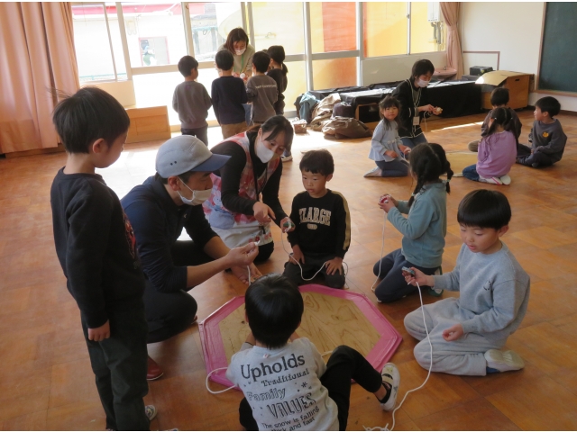 説明を聞いて挑戦です!