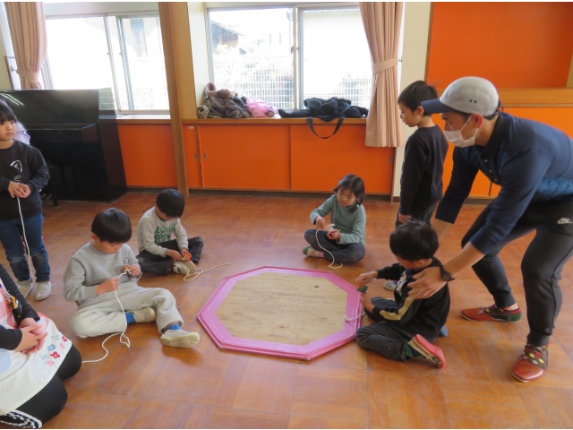 工夫して巻き方も一人ひとり違います