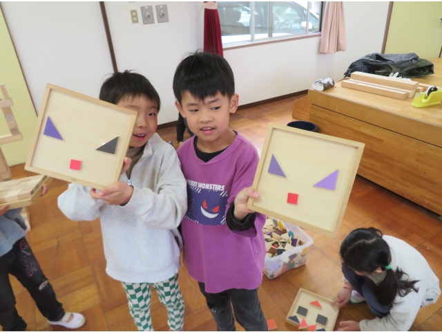 「おそろいにしたよ！」