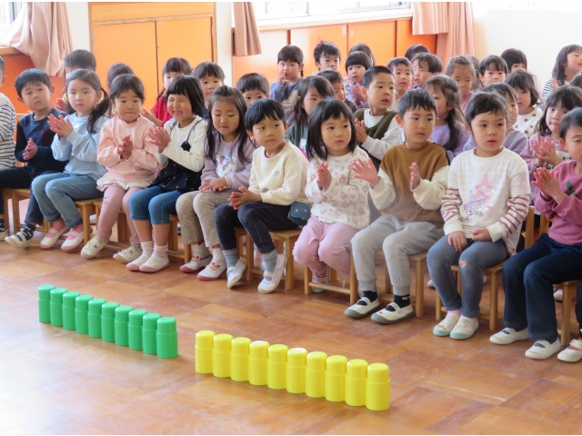 ぞう組さんが入場しました。さすがぞうさん！　かっこいい