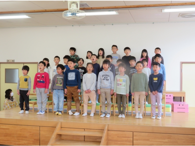 来年はこんな年長さんになれるかな♪