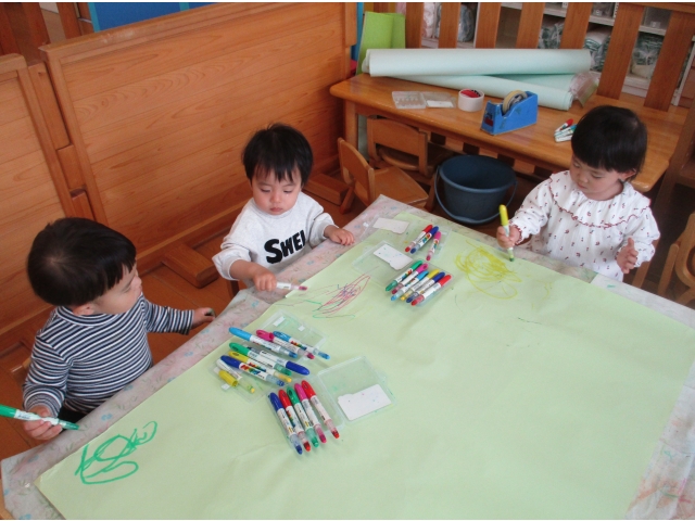 どうやって描こうかな～