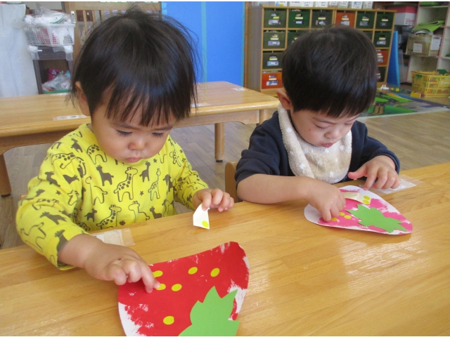 集中してどんどん貼っています(^^♪