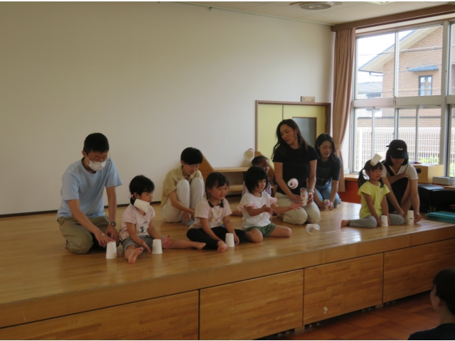 だれのロケットが一番高いかな？？