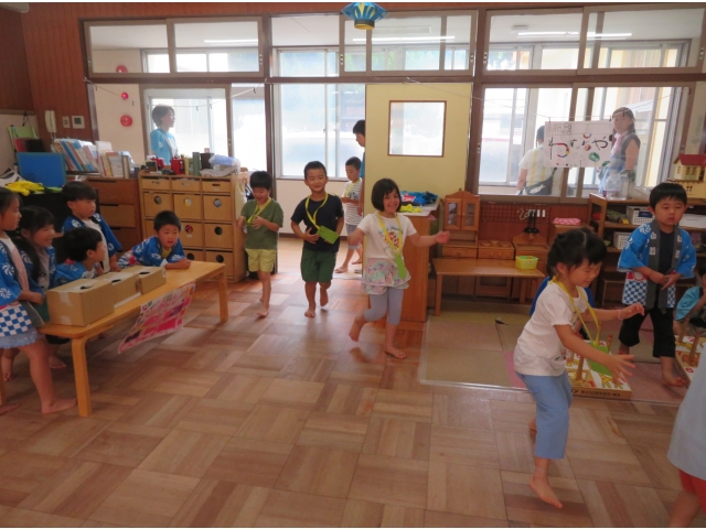 お店の開店です!