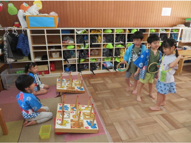 慎重に投げます!