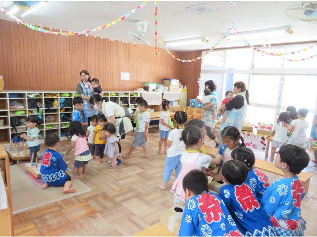 小さいお友だちでおおにぎわい♫