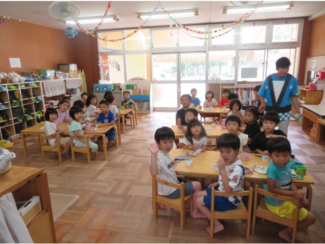 みんなアイスクリームを買えて大満足(*^^*)