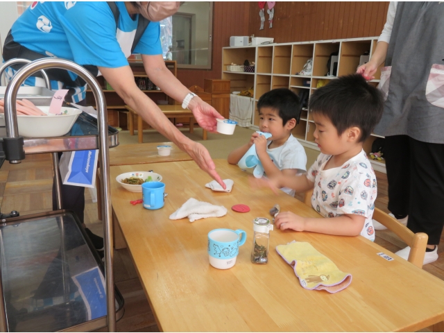 アイス冷たいね♪