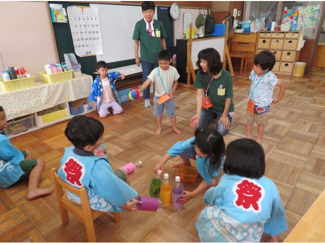 ピンめがけて…えい!