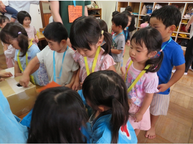 なにが入っているかな？