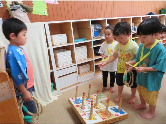 慎重に入れます(*^^*)