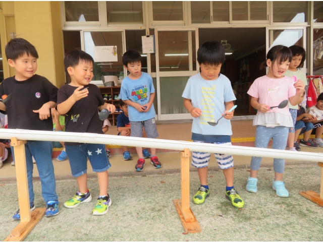 あ～流れて行っちゃった