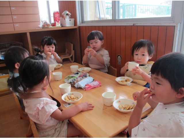 皆と一緒だとおいしいね。