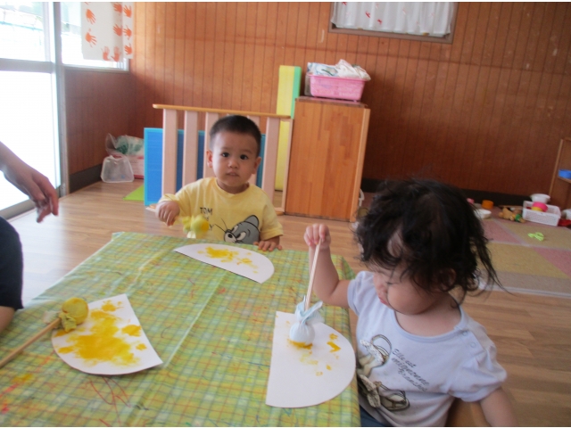 そーっとトントン！