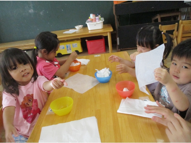 みてー！まるめたよ☺