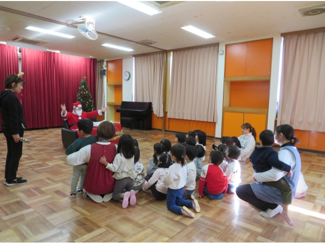 サンタさんと楽しいおしゃべり♪