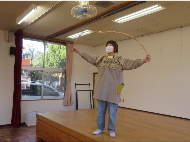 「虹でございます～」色々な形が出来ます