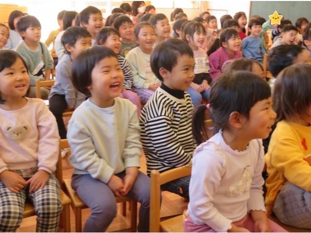 大笑いの子ども達♪