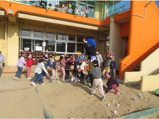 力をあわせて！